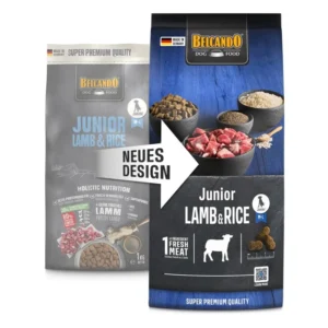 Корм для собак  Junior Lamb & Rice, 1 кг