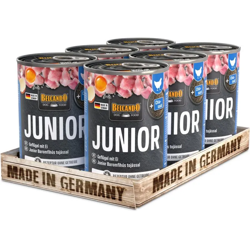 Корм для собак Junior, 6x400 g