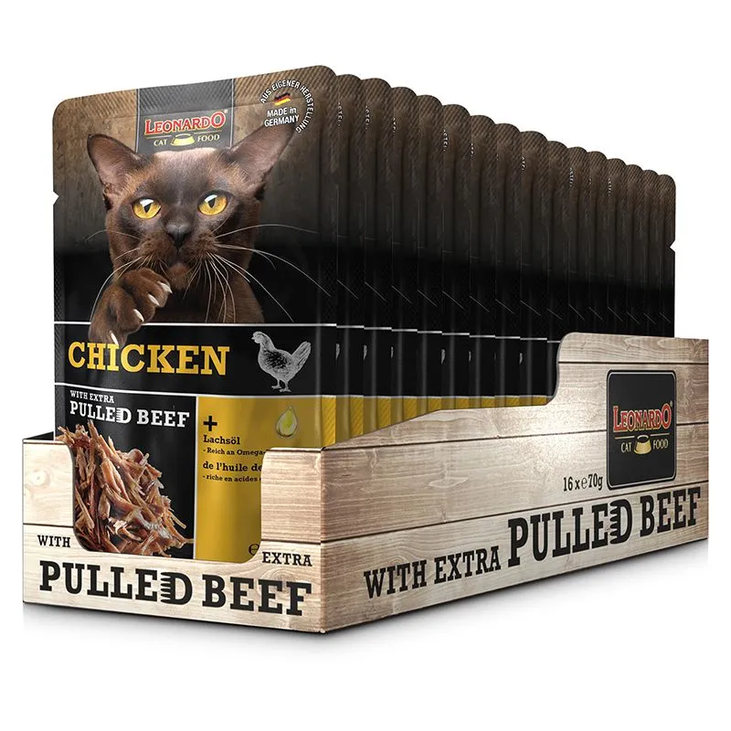 Leonardo CHICKEN With Extra Pulled Beef, 70 g - Image 2