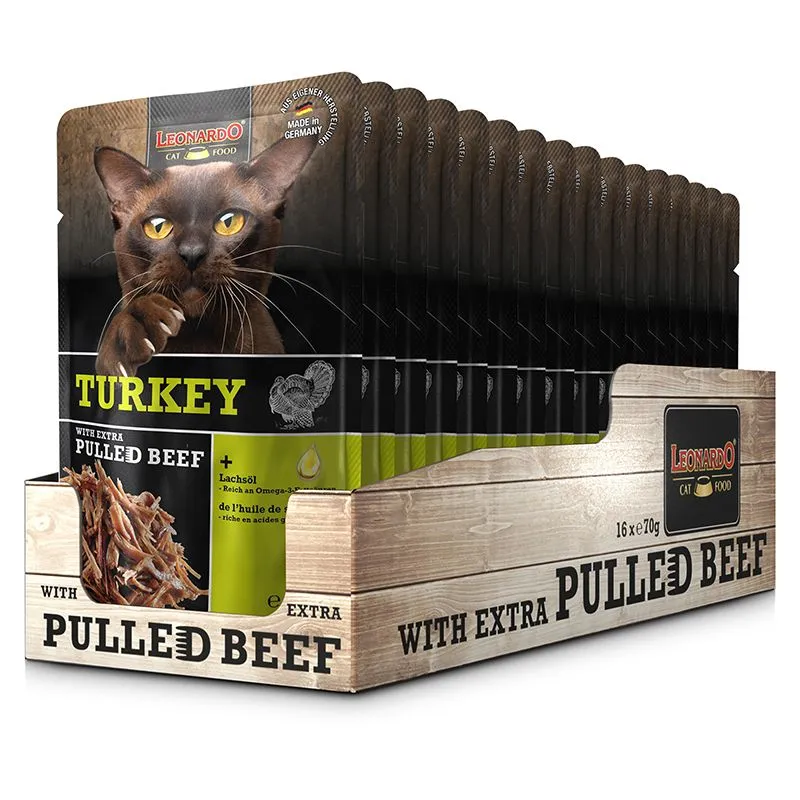 Leonardo Turkey With Extra Pulled Beef, 70 g - Image 2
