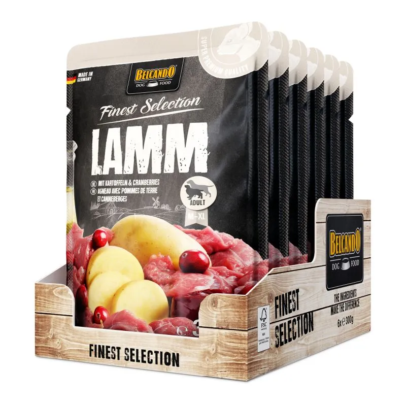 Dog food LAMB (LAMM), 12x125 g