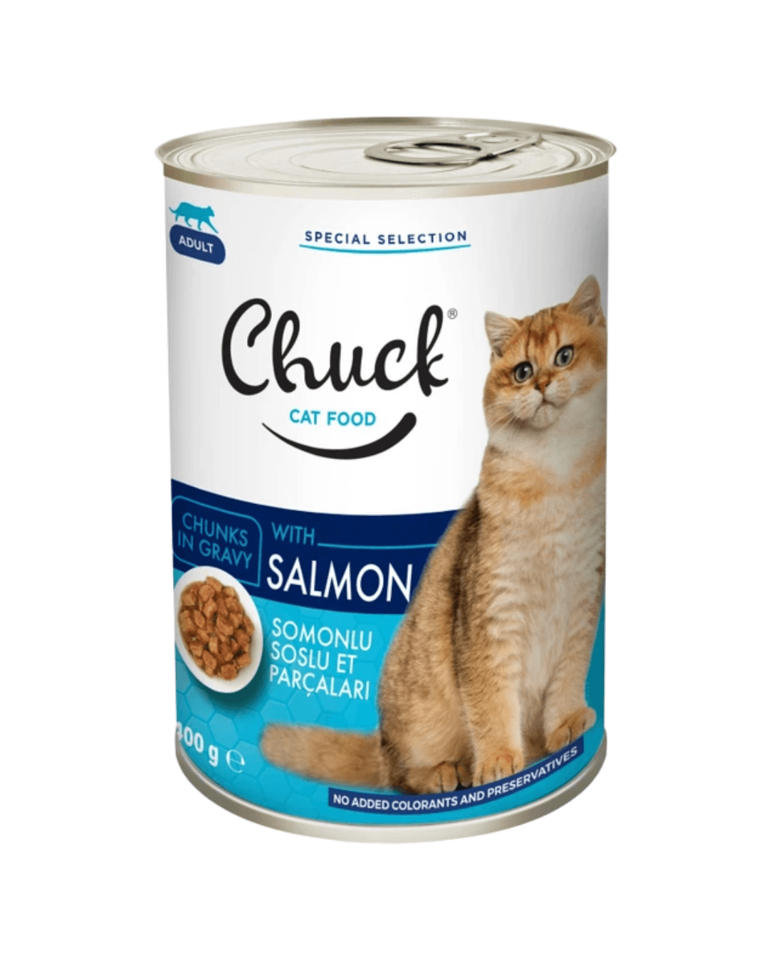 Chuck Adult Cat Salmon 400 g