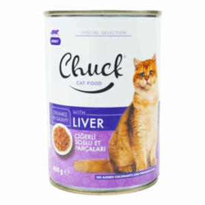 Chuck Adult Cat Liver 400 g