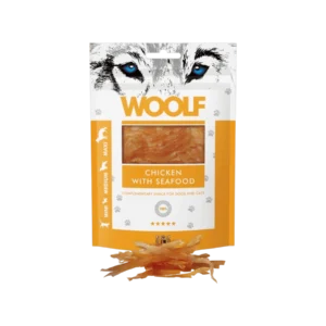 WOOLF Chicken With Seafood, 100 g