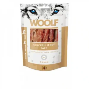 WOOLF Chicken Jerky Bars, 100 g