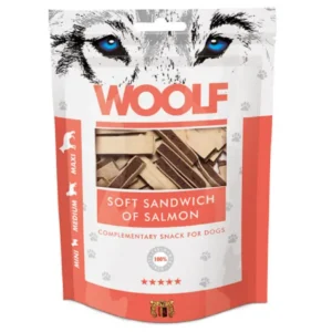 WOOLF Soft Sandwich Of Salmon, 100 g