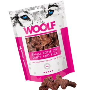 WOOLF Small Bone Of Duck And Rice, 100 g