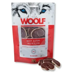 WOOLF Beef Sushi With Cod, 100 g
