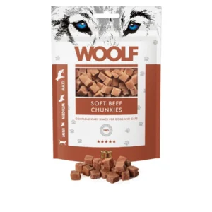 WOOLF Beef Chunkies, 100 g