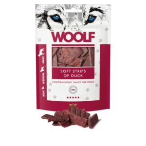 WOOLF Soft Strips Of Duck, 100 g